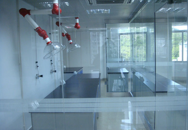 食品实验室隔断玻璃效果
